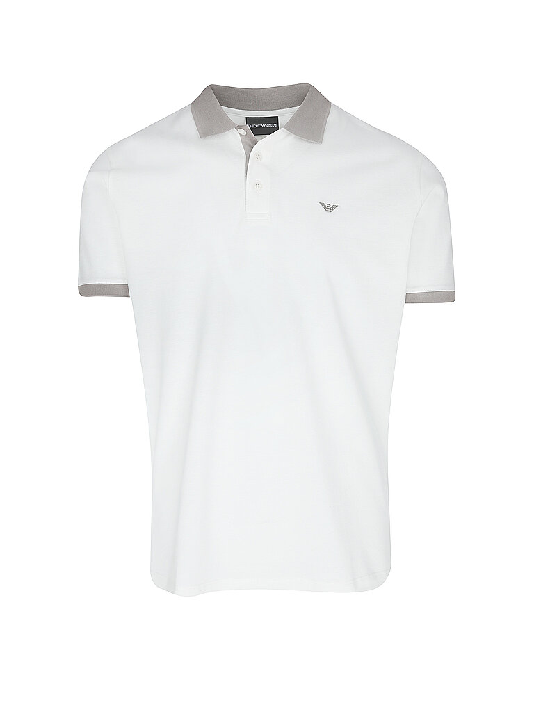 EMPORIO ARMANI Poloshirt  weiss | S von Emporio Armani