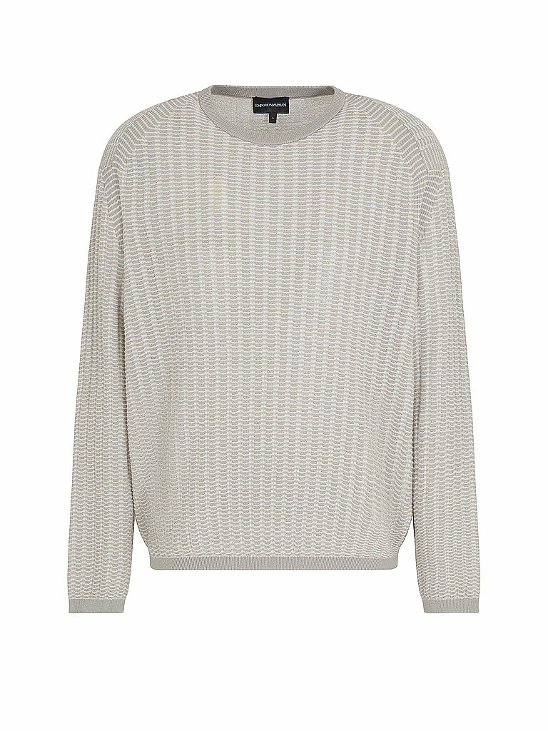 EMPORIO ARMANI Pullover  beige | L von Emporio Armani