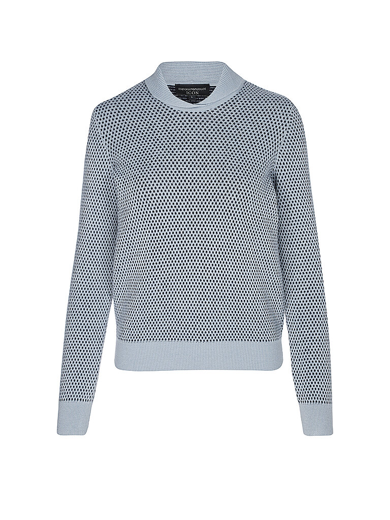 EMPORIO ARMANI Pullover blau | M von Emporio Armani