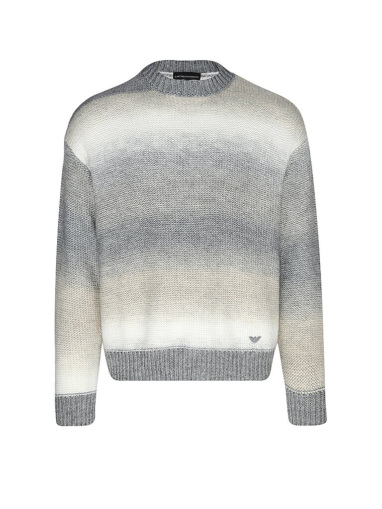 EMPORIO ARMANI Pullover  grau | S von Emporio Armani