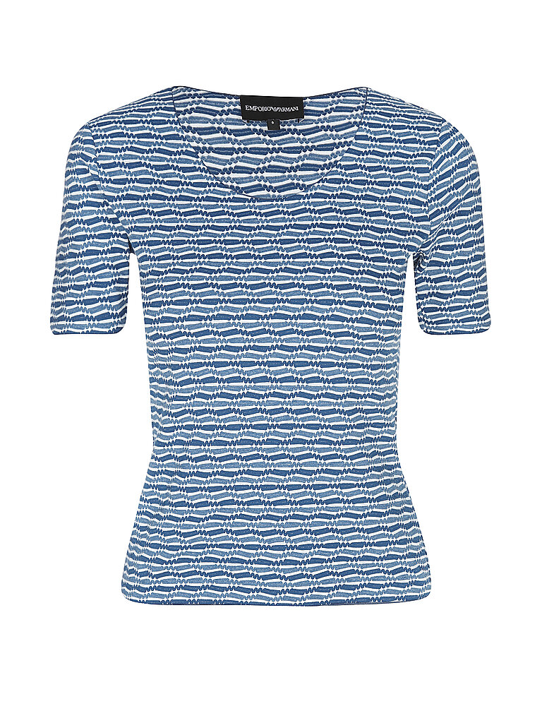 EMPORIO ARMANI T-Shirt blau | L von Emporio Armani