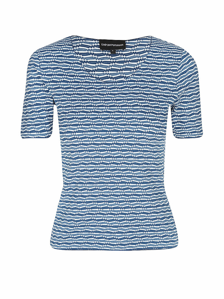 EMPORIO ARMANI T-Shirt blau | M von Emporio Armani