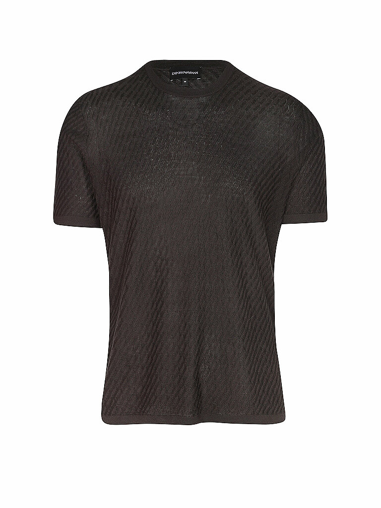 EMPORIO ARMANI T-Shirt braun | L von Emporio Armani