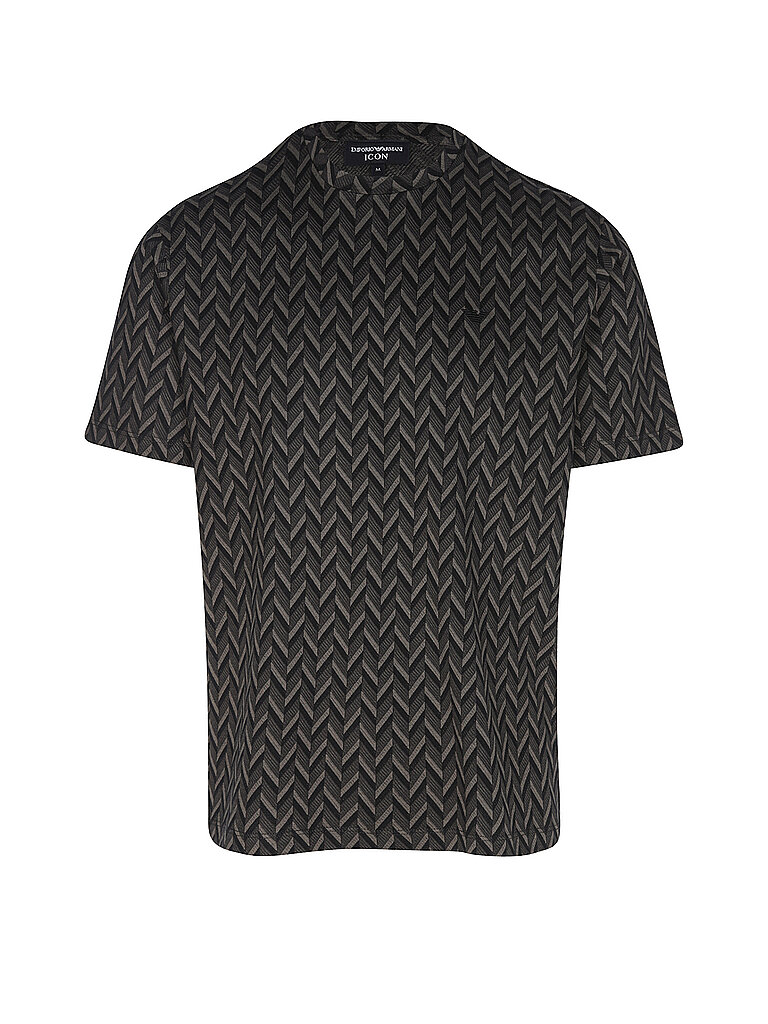 EMPORIO ARMANI T-Shirt braun | L von Emporio Armani