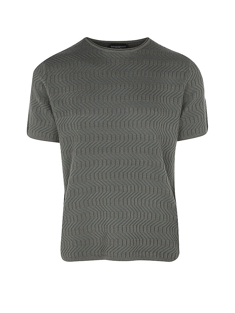 EMPORIO ARMANI T-Shirt grau | S von Emporio Armani