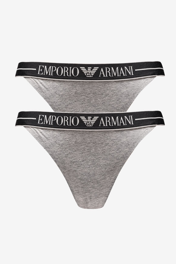 Emporio Armani Doppelpack Strings | Grey Melange | Damen | S Emporio Armani Doppelpack Strings | Grey Melange | Damen | S von Emporio Armani