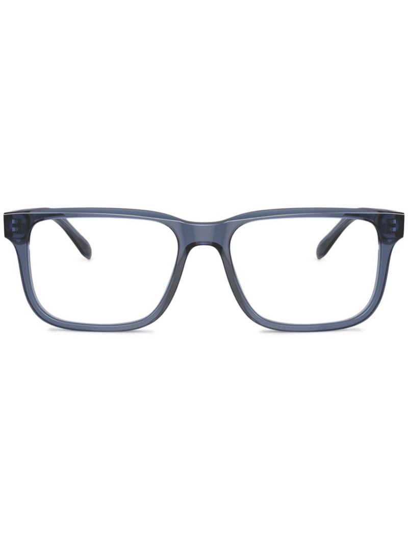 Emporio Armani square-frame glasses - Blue von Emporio Armani