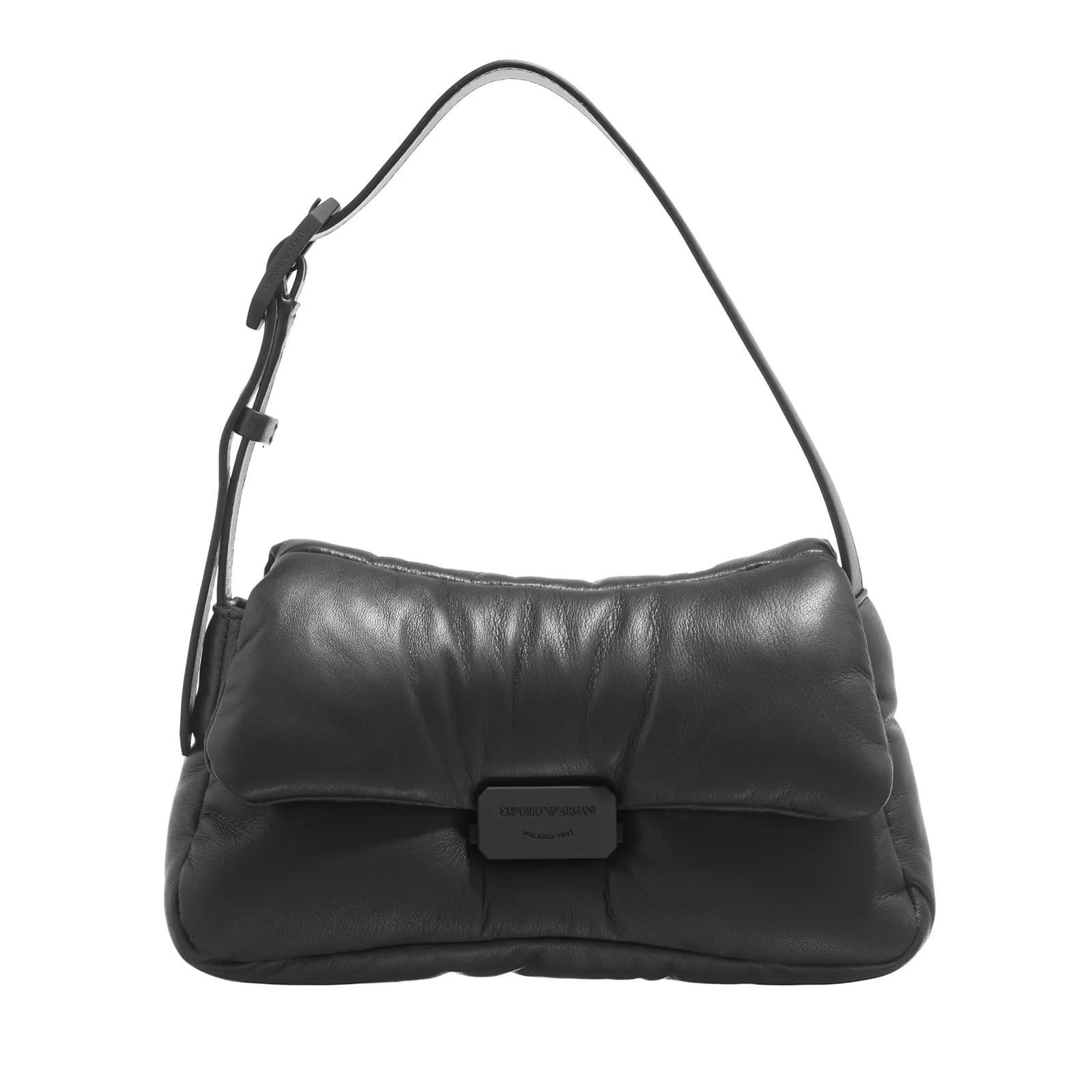 Emporio Armani Handtasche - Shoulder Bag M Nappa - Gr. unisize - in Schwarz - für Damen von Emporio Armani