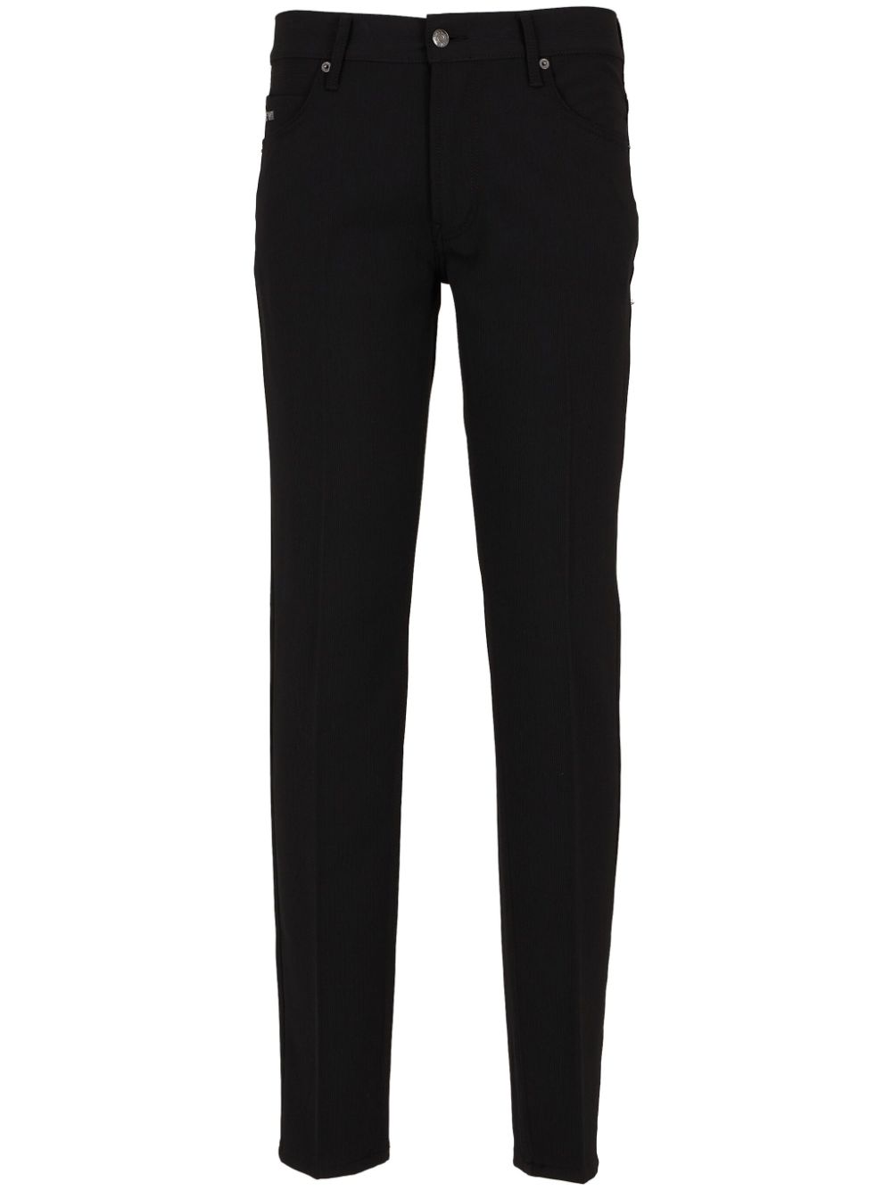 Emporio Armani J05 slim-fit trousers - Black von Emporio Armani