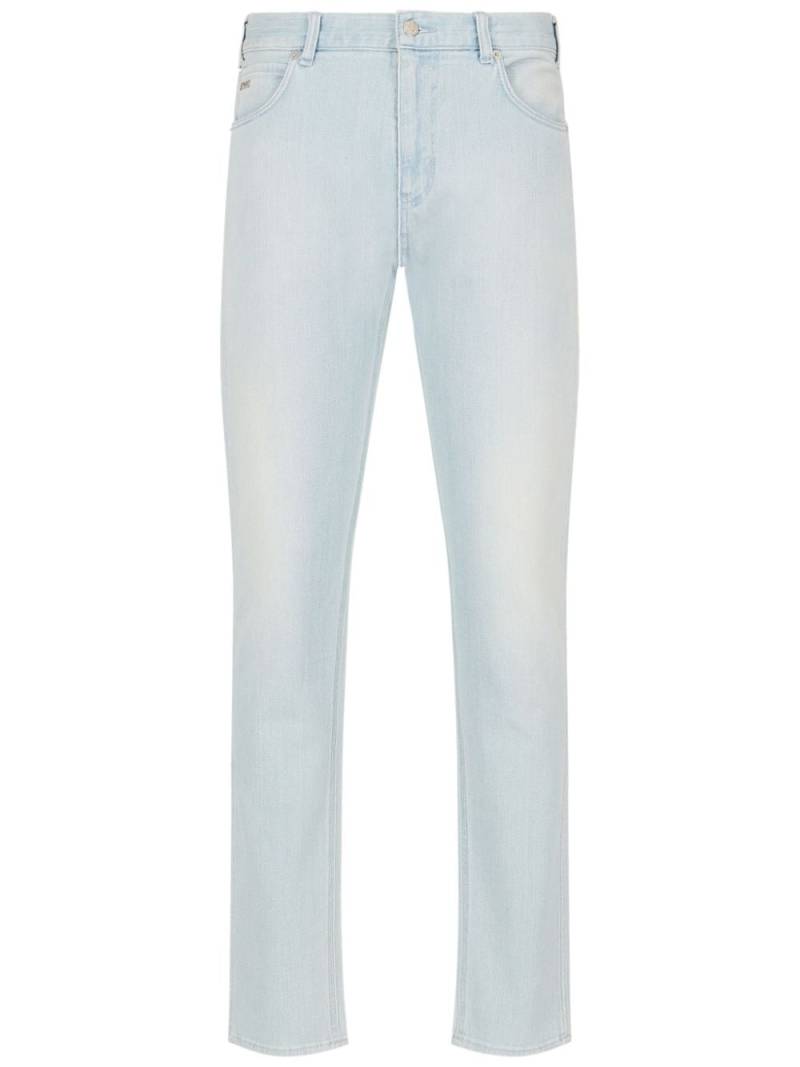 Emporio Armani J16 low-rise slim jeans - Blue von Emporio Armani