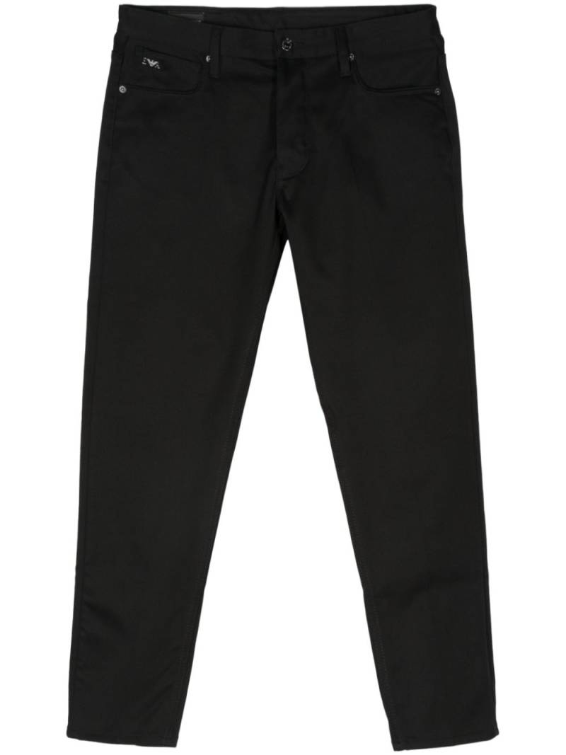 Emporio Armani J75 trousers - Black von Emporio Armani