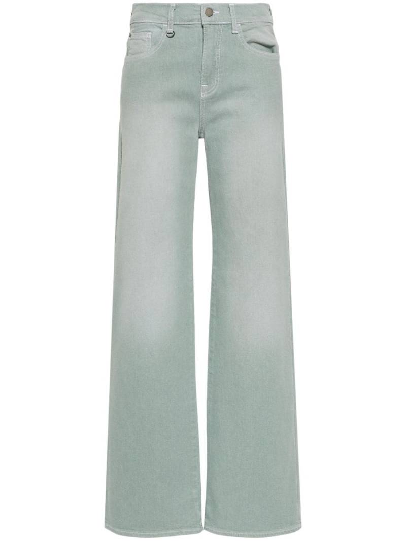 Emporio Armani J7E mid-rise straight-leg jeans - Green von Emporio Armani