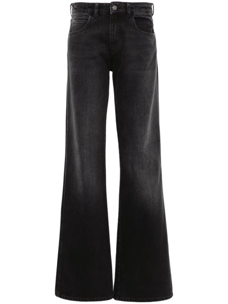 Emporio Armani J9D flared jeans - Black von Emporio Armani