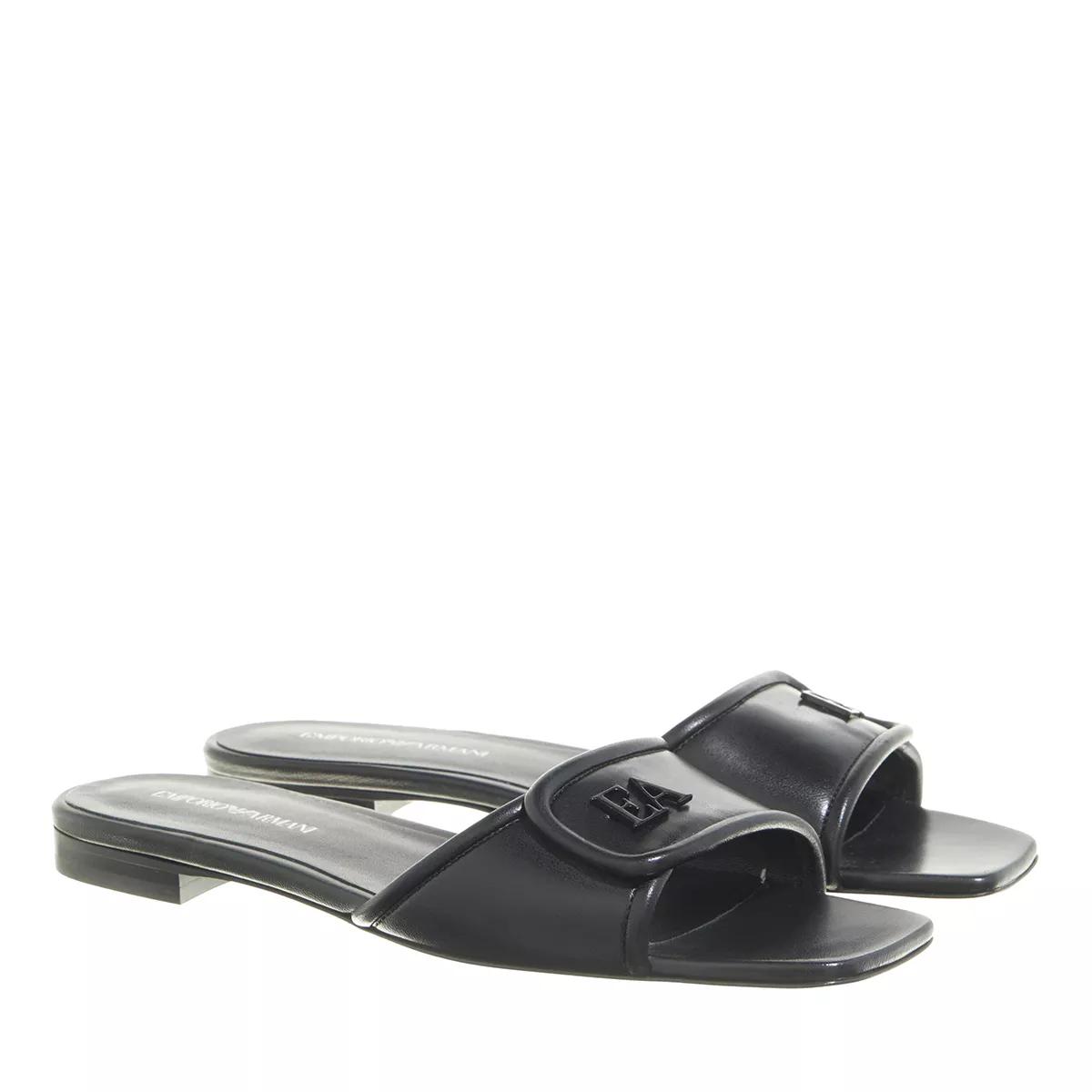 Emporio Armani Sandalen - Sandal - Gr. 37 (EU) - in Schwarz - für Damen von Emporio Armani