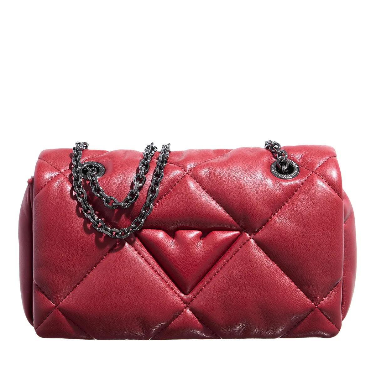 Emporio Armani Schultertasche - Women'S Clutch - Gr. unisize - in Rot - für Damen von Emporio Armani