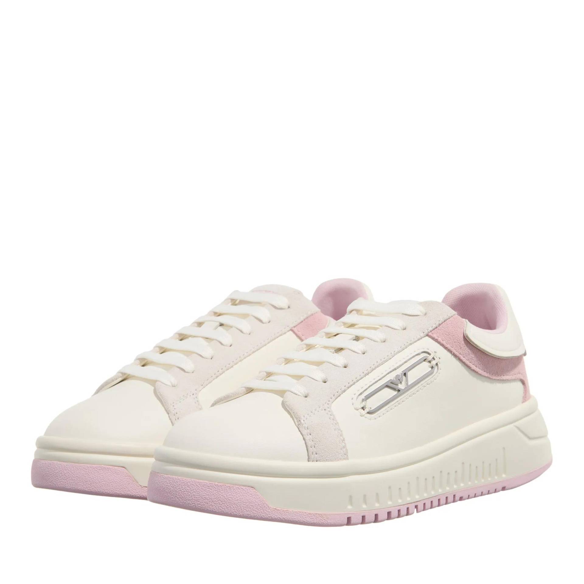 Emporio Armani Sneakers - Action Leathe - Gr. 36 (EU) - in Creme - für Damen von Emporio Armani