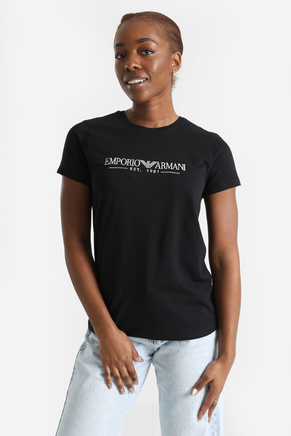 Emporio Armani T-Shirt | Black | Damen  | S von Emporio Armani