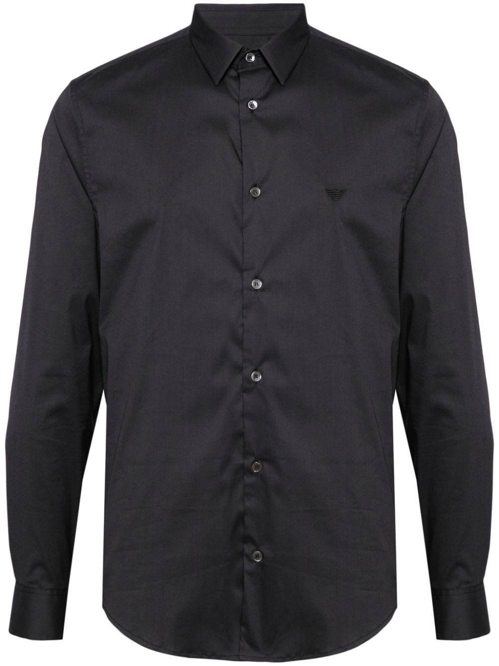 Emporio Armani classic collar shirt - Grey von Emporio Armani