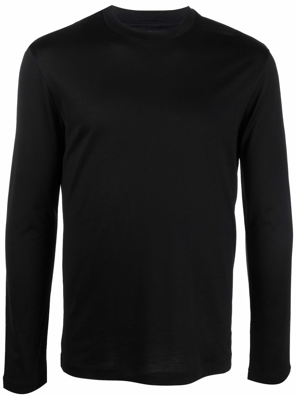 Emporio Armani crew neck long-sleeve top - Black von Emporio Armani