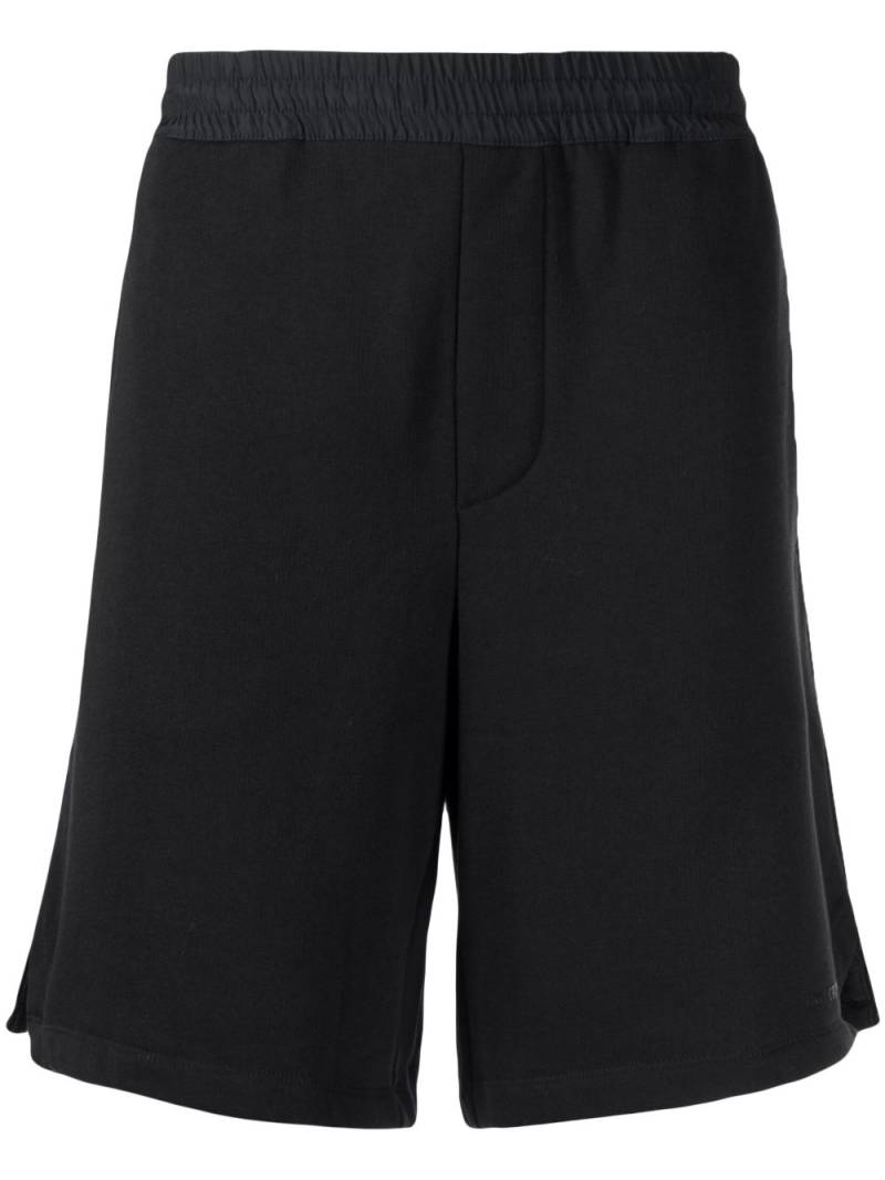 Emporio Armani elasticated-waist bermuda shorts - Blue von Emporio Armani