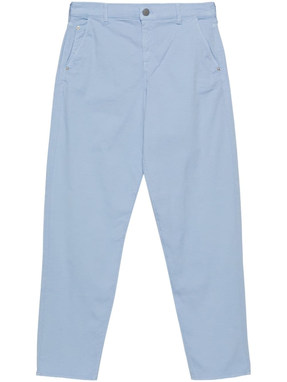 Emporio Armani five-pocket regular trousers - Blue von Emporio Armani