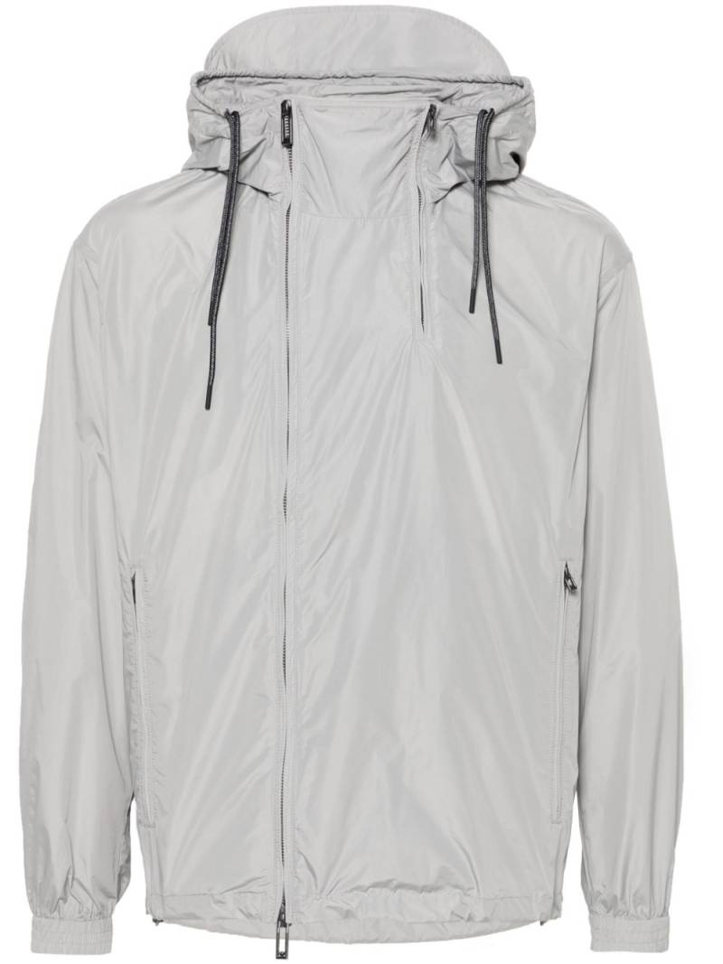 Emporio Armani hooded lightweight jacket - Grey von Emporio Armani