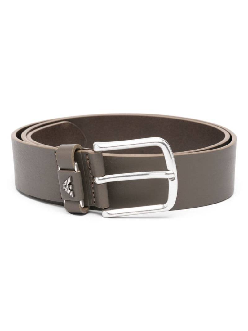 Emporio Armani leather belt - Brown von Emporio Armani