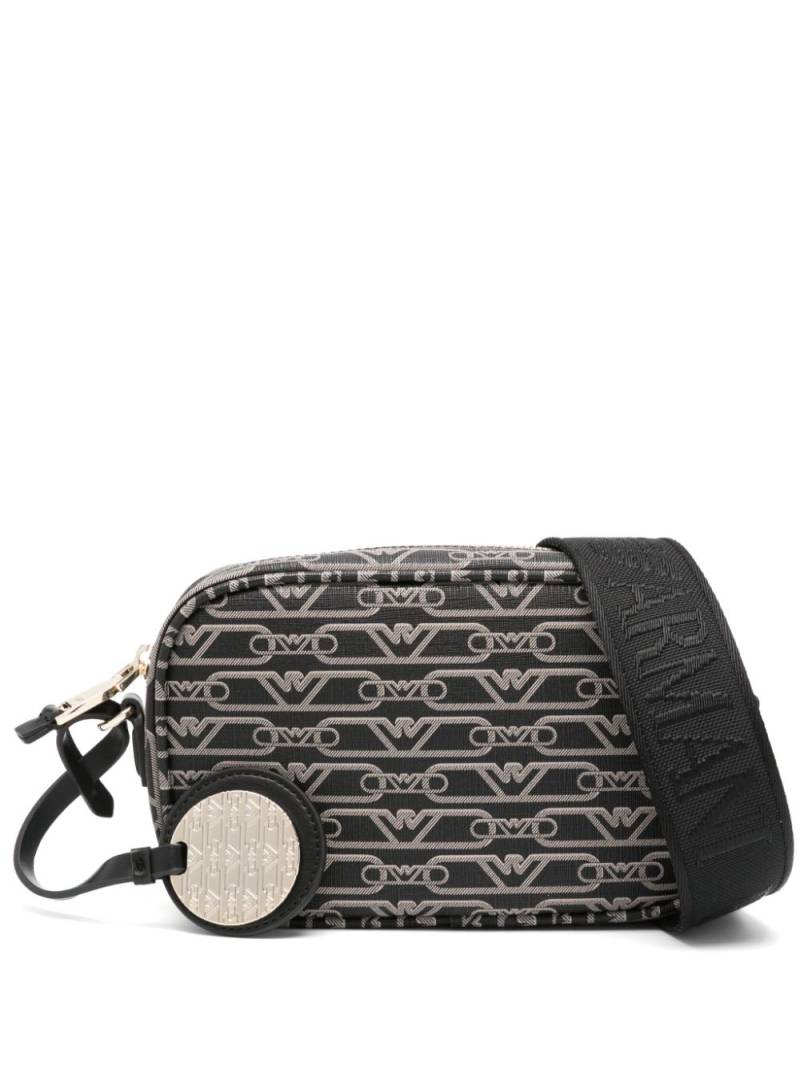 Emporio Armani logo-print cross body bag - Black von Emporio Armani