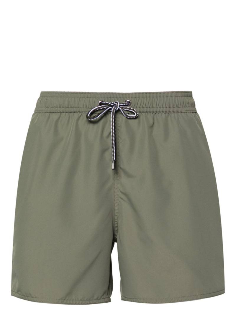 Emporio Armani logo-tape swim shorts - Green von Emporio Armani