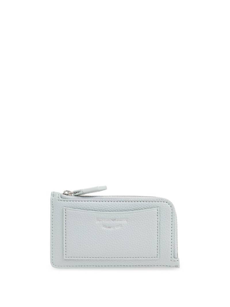 Emporio Armani logo wallet - Blue von Emporio Armani