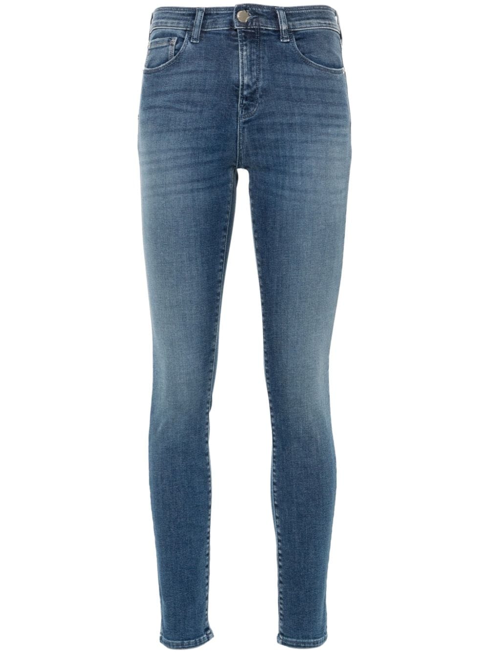 Emporio Armani mid-rise skinny jeans - Blue von Emporio Armani