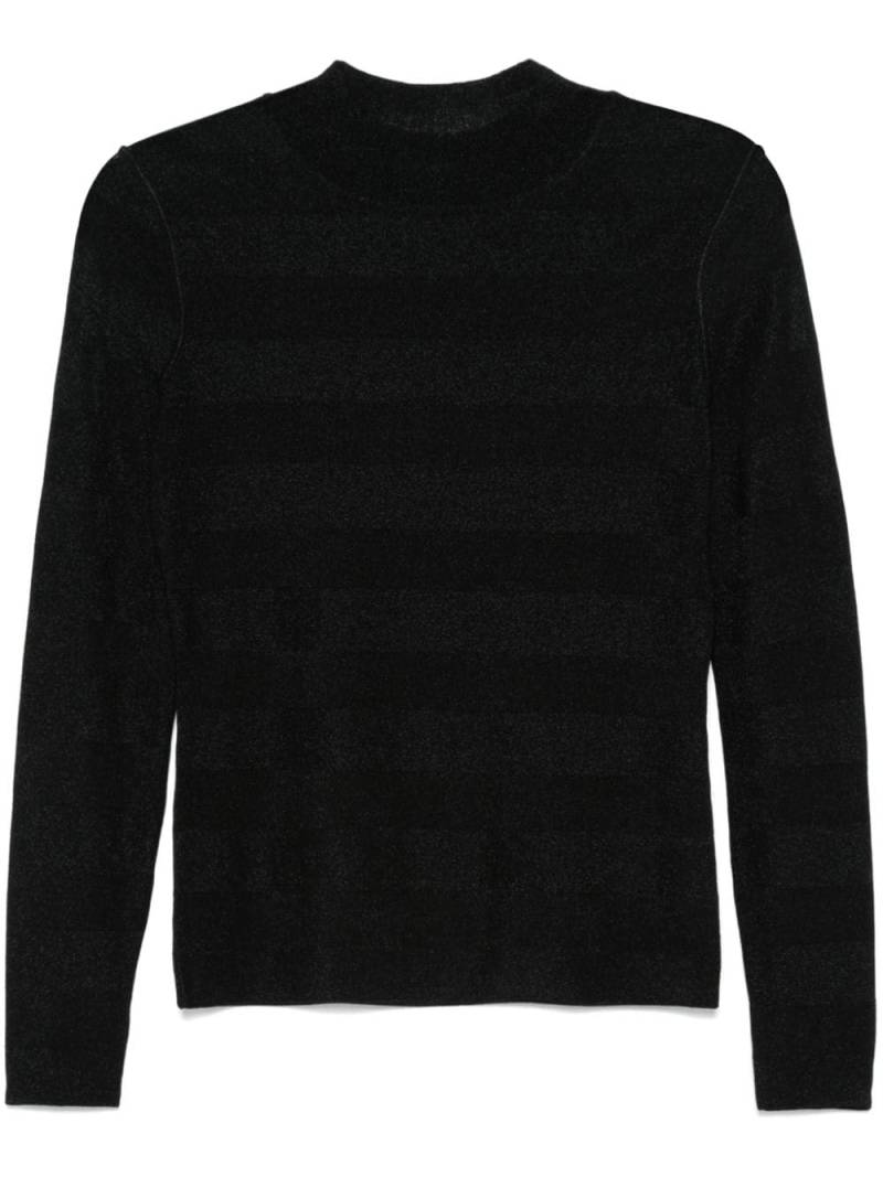 Emporio Armani mock-neck sweater - Black von Emporio Armani