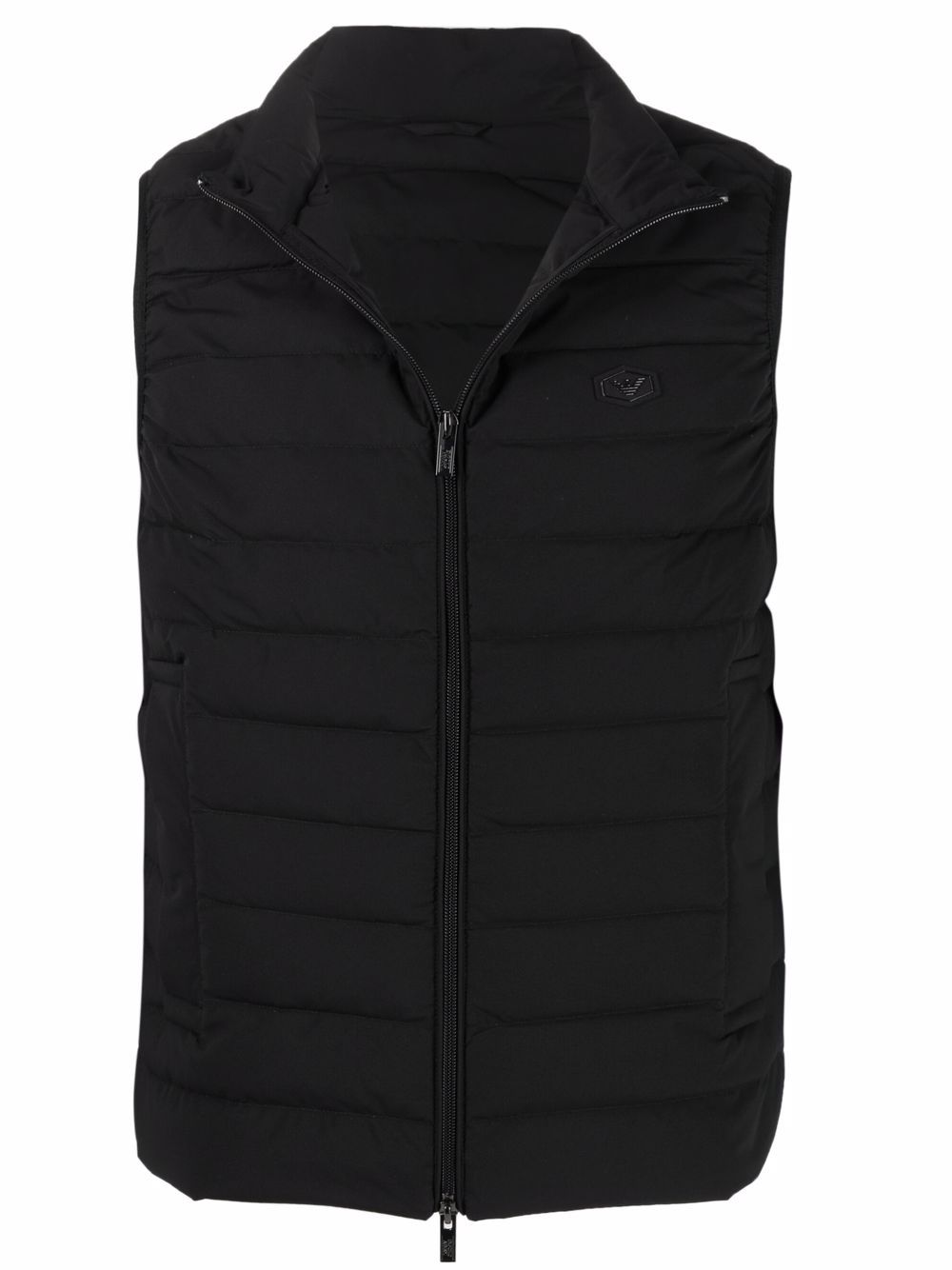 Emporio Armani padded gilet-jacket - Black von Emporio Armani