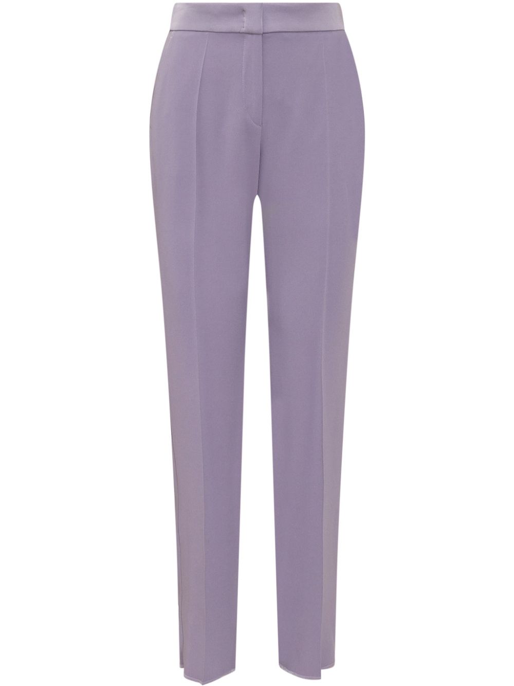 Emporio Armani satin trousers - Purple von Emporio Armani