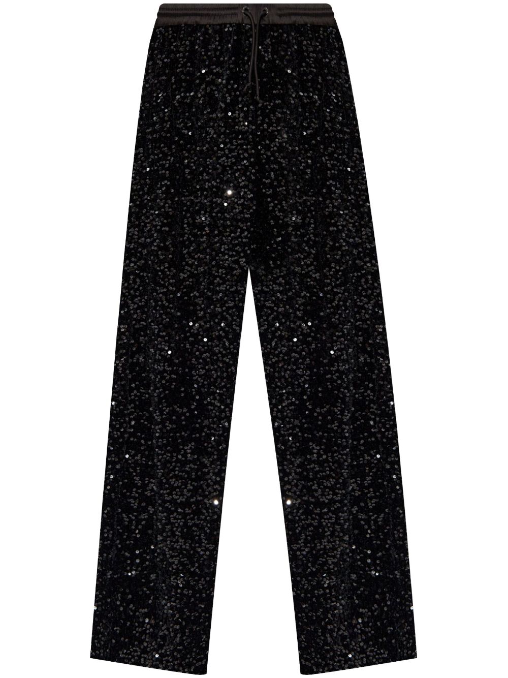 Emporio Armani sequined trousers - Black von Emporio Armani