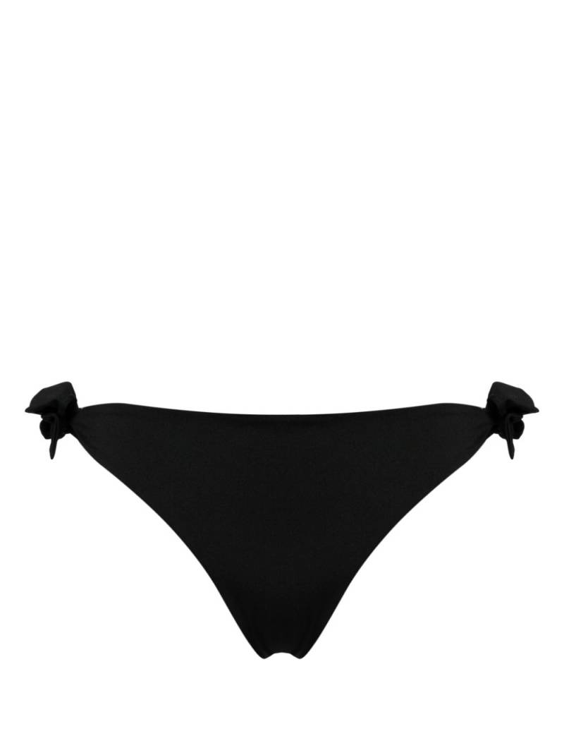 Emporio Armani side-tie bikini bottoms - Black von Emporio Armani