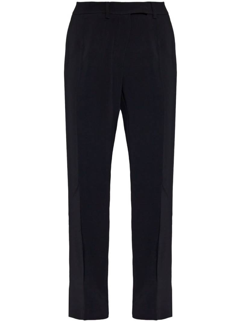 Emporio Armani slim-legged tailored trousers - Black von Emporio Armani