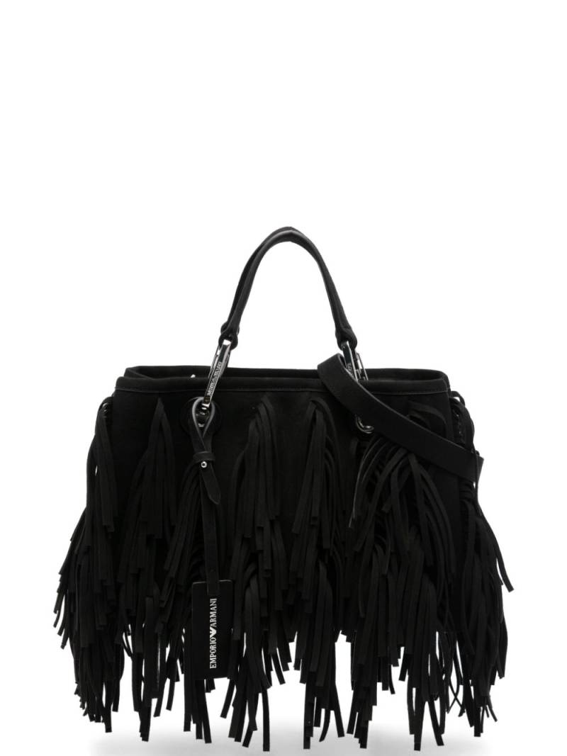 Emporio Armani small MyEA tote bag - Black von Emporio Armani