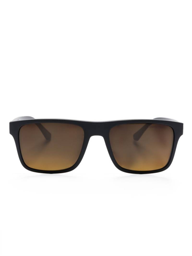 Emporio Armani square-frame glasses - Black von Emporio Armani