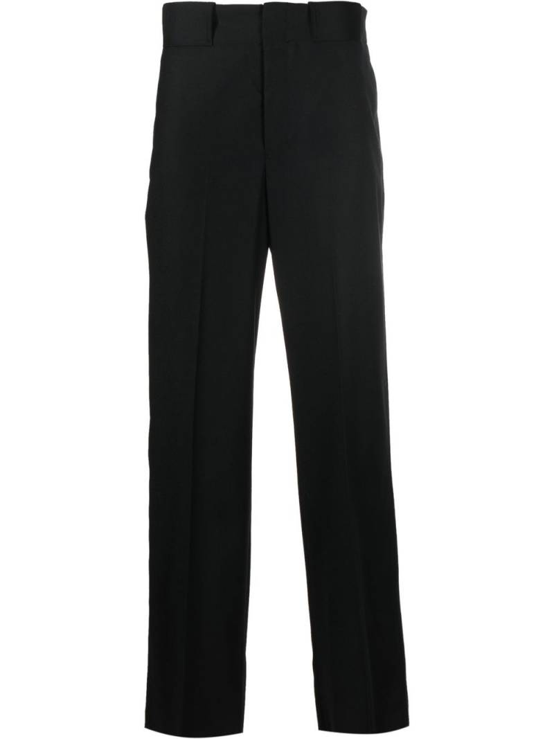 Emporio Armani straight-leg trousers - Black von Emporio Armani