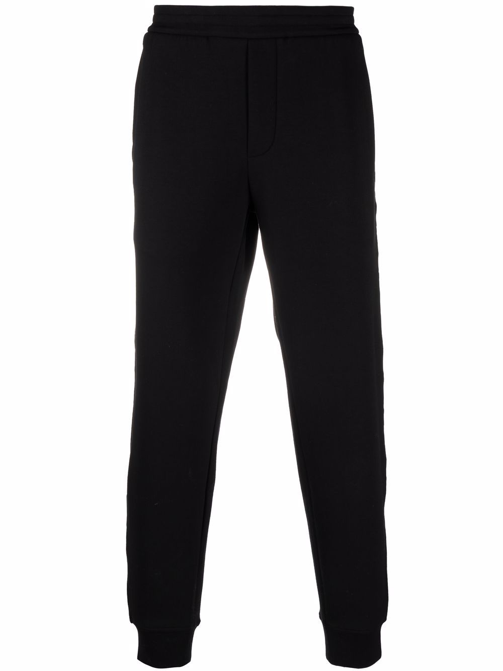 Emporio Armani striped slim-fit track pants - Black von Emporio Armani