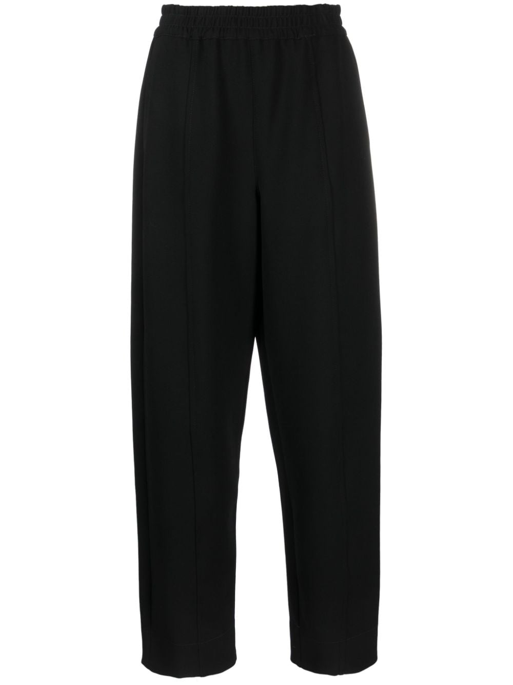 Emporio Armani tapered-leg jersey track pant - Black von Emporio Armani