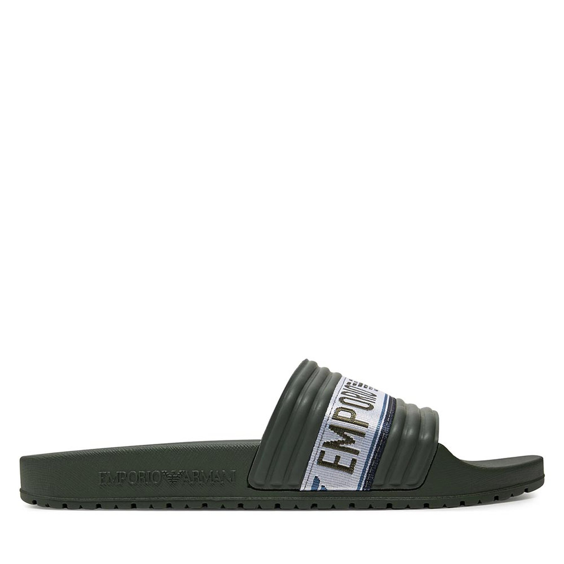 Pantoletten Emporio Armani XVPS06 XN999 T636 Khakifarben Pantoletten Emporio Armani XVPS06 XN999 T636 Khakifarben von Emporio Armani