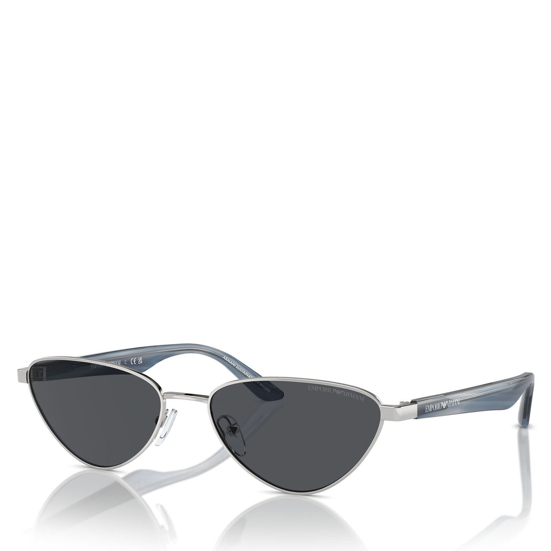 Sonnenbrillen Emporio Armani 0EA2153 301587 Silberfarben von Emporio Armani