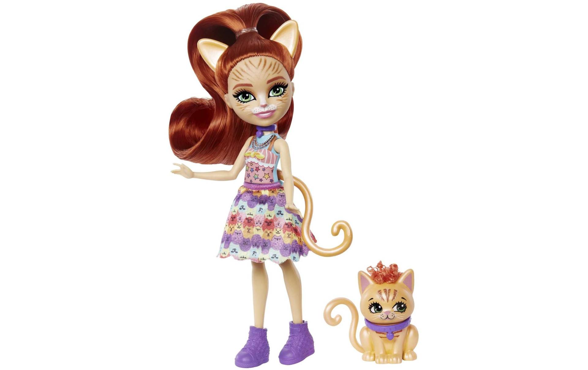 Enchantimals Anziehpuppe »Royal Enchantimals OS Orange Cat« von Enchantimals