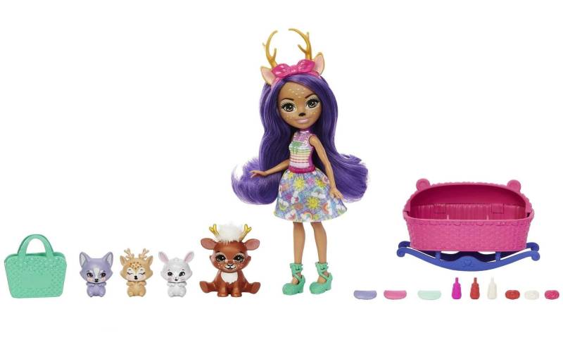 Enchantimals Minipuppe »Enchantimals Baby Danessa Deer & Sprint« von Enchantimals