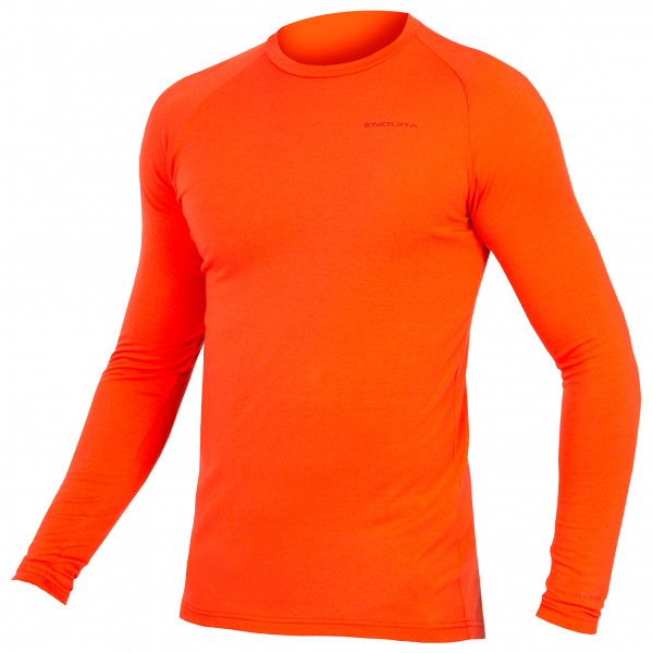 Endura - Baabaa Blend Langarm Baselayer - Funktionsshirt Gr XL rot von Endura