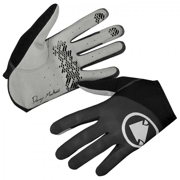 Endura - Hummvee Lite Icon Handschuh - Handschuhe Gr M grau/schwarz von Endura