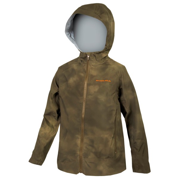 Endura - Kid's MT500 Waterproof Jacket - Velojacke Gr 11/12 Years;13/14 Years;7/8 Years;9/10 Years braun von Endura