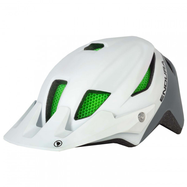 Endura - MT500JR Youth Helm - Velohelm Gr 51-56 cm weiß/grau von Endura